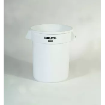 Rubbermaid BRUTE 75,7L bílá kulatá nádoba s ventilačními kanálky, bez víka FG262000WHT