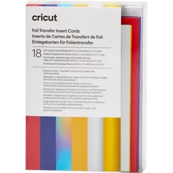 Cricut Insert Cards Foil Celebration R10 sada přání červená, modrá (2009476)
