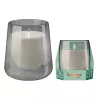 BOLSIUS Clean Light Scented Candle in Glass Jar, Cedarwood & Vetiver, Ø95x85 mm