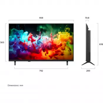 Televize LG 43QNED7EB3C 43 inch QNED 4K UHD Smart TV s webOS 24 a AI procesorem