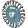 Pletený drátěný hrncový kartáč Makita D-77540 125 mm M14, nerezová ocel