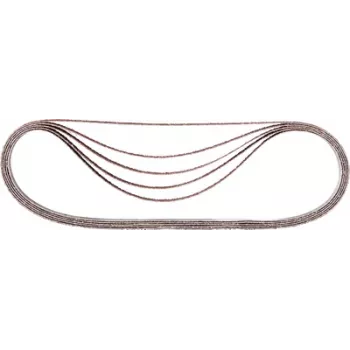 Sada brúsných pásů Makita P-43343, zrnitost 80, 533 mm x 13 mm, 5 ks