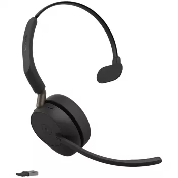 Bezdrátový headset Jabra Evolve3 65 MS Mono Link 390a, černý