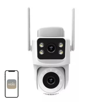 MOES WCM-Q29 8MP Dual-Lens Wi-Fi IP Camera