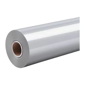 HTVRONT Pure termotransferová fólie, 30,5 cm x 1,8 m (stříbrná)