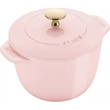 Kokot La Cocotte kulatý litinový STAUB 1,75 l růžový