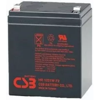 Akumulátor CSB Battery HR1221WF2 12V 5,3Ah AGM VRLA s F2 vývody