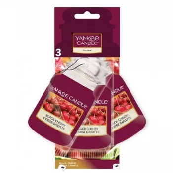 Bonus pack osvěžovačů vzduchu do auta YANKEE HOME BLACK CHERRY YANKEE (2 ks)