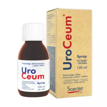 Scanvet Uroceum 100 ml perorální tekutý doplněk pro močové cesty pro psy a kočky