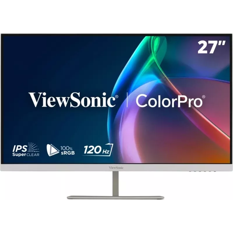 Monitor ViewSonic VP2766-2K-W 27 inch QHD IPS 120Hz USB-C Docking, bílý