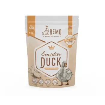BEMO Sensitive kachna Small/Medium Mono suché krmivo pro psy - 1kg