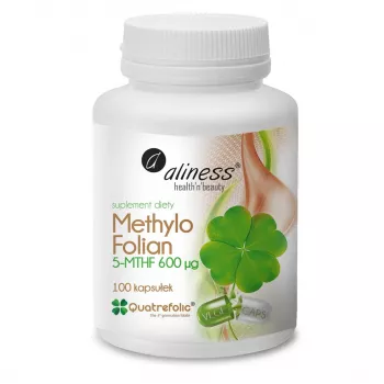 Aliness MethyloFolian 600 mcg 100 veganských kapslí