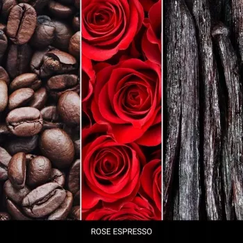 Millefiori White Rose Espresso osvěžovač vzduchu do auta s klipem