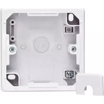 HEINRICH KOPP Kopp Paris 1-Gang Cover Frame, Pure White (RAL 9010), Thermoplastic, Glossy 356313009