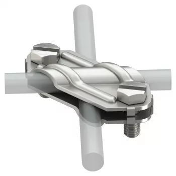 OBO BETTERMANN křížový spoj 250 V4A 8-10mm nerez ochrana před bleskem 5312925