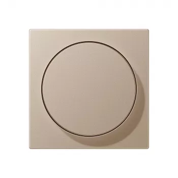 Středová deska s otočným knoflíkem Jung A Serie, šampaňská (A1740CH)