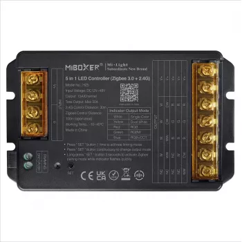 LED ovladač Synergy 21 HC-Series 5v1 DC12-48V Zigbee 3.0+ 2.4G HP 30A MiLight/Miboxer (HZ5)