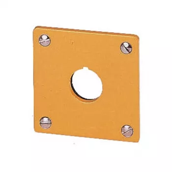 Montážní deska Eaton M22-EY1, žlutá, hliník, IP65, 72 x 72 mm 216542