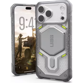 Pouzdro UAG Urban Armor Gear Monarch Pro MagSafe Limited VEIL Collection pro Apple iPhone 18 Pro Max/17 Pro Max - Ice Transparent 114568114381