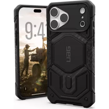Pouzdro UAG Urban Armor Gear Monarch Pro MagSafe pro Apple iPhone 18 Pro Max/17 Pro Max, Carbon Fiber 114568114242