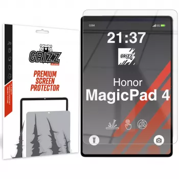 Ochranná fólie HybridGlass GrizzGlass pro Honor MagicPad 4 – 11,5 inch – hybridní sklo 7H – ultrajasná – bez bublin