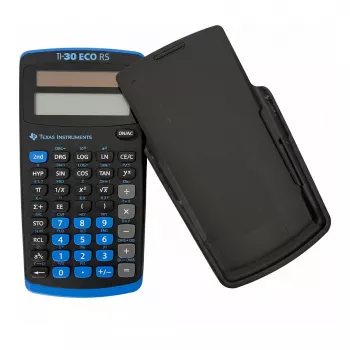 Vědecká kalkulačka Texas Instruments TI-30 ECO RS černo-modrá