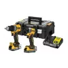 DEWALT 18V XR DCD800 DCF850 Dvojset se 2x 1,7Ah Powerstack bateriemi