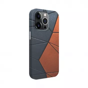 Pouzdro iLike pro Apple iPhone 13 Pro Prowhite Custom Print modrá červená