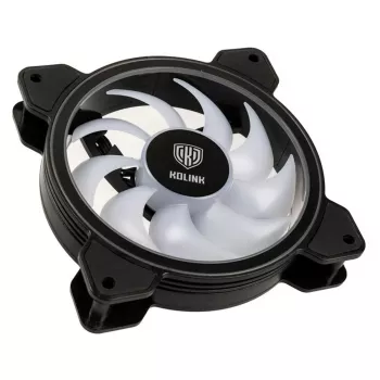 Ventilátor Kolink Umbra HDB ARGB LED PWM 120 mm - černo-bílý