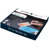 Sada dárkových visaček Schneider DIY bílá se zlatými a stříbrnými metalickými fixy (ML85060902)