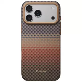 Pouzdro PITAKA Summa pro iPhone 18 Pro Max / 17 Pro Max – Sunset z aramidových vláken s MagSafe