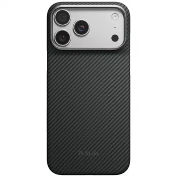 Pouzdro PITAKA Edge pro iPhone 18 Pro Max / 17 Pro Max – černošedé