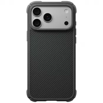 Pouzdro PITAKA Cairn pro iPhone 18 Pro Max / 17 Pro Max – černošedé