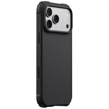 Pouzdro PITAKA Cairn pro iPhone 18 Pro Max / 17 Pro Max – černošedé