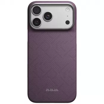 Pouzdro PITAKA Edge Case PTKWeaving-Charoite MagSafe pro iPhone 18 Pro Max / 17 Pro Max – Charoite Purple