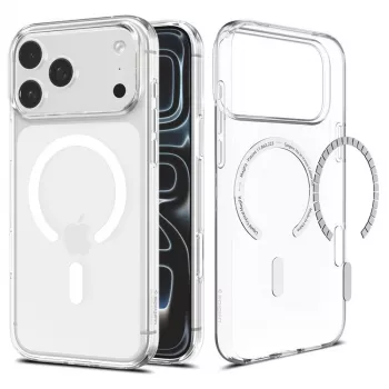 Pouzdro SPIGEN Liquid Crystal MagSafe pro iPhone 17 Pro / 18 Pro – čiré