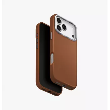 Nabíjecí pouzdro UNIQ Lyden MagClick pro iPhone 17 Pro Max – karamelové