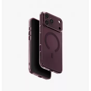 Nabíjecí pouzdro UNIQ Airsuit MagClick pro iPhone 18 Pro Max / 17 Pro Max – vínové