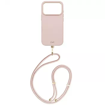 Magnetické nabíjecí pouzdro UNIQ Coehl Mirelle pro iPhone 17 Pro – růžové