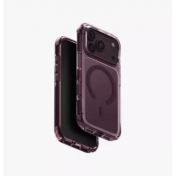 Pouzdro UNIQ Combat Magclick Charging pro iPhone 18 Pro / 17 Pro, modré