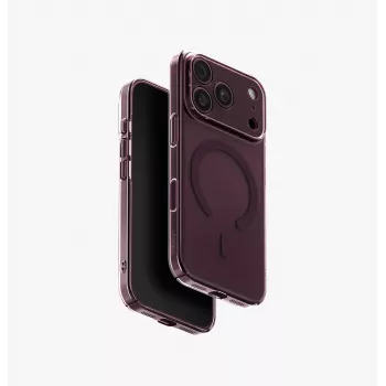 Pouzdro UNIQ Airsuit MagClick Charging pro iPhone 18 Pro / 17 Pro, vínové