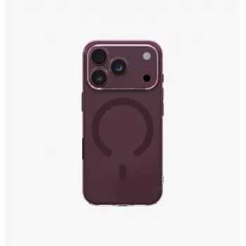 Pouzdro UNIQ Airsuit MagClick Charging pro iPhone 18 Pro / 17 Pro, vínové