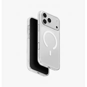 Pouzdro UNIQ Airsuit Magclick Charging, transparentní, pro iPhone 18 Pro Max / 17 Pro Max