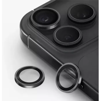 Ochrana objektivu fotoaparátu UNIQ Optix Prime pro iPhone 18 Pro / iPhone 18 Pro Max, vínová s aplikátorem