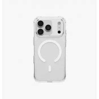 Nabíjecí pouzdro UNIQ LifePro Xtreme MagClick pro iPhone 18 Pro / 17 Pro – průhledné