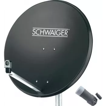 SCHWAIGER SAT systém 80 cm 1 účastník Single-LNB Antracit