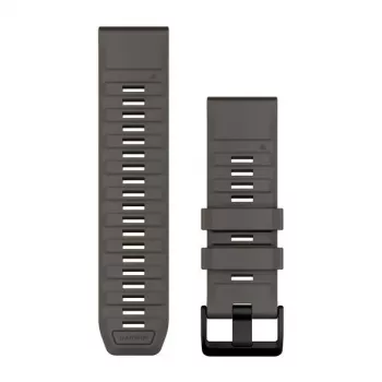 Řemínky na hodinky Garmin QuickFit 26, Pebble Grey silikonové [010-14560-00]