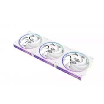 Zalman ZM-DF120R A3 White 120mm ARGB ventilátor s reverzním řetězením, 3 ks