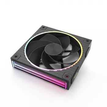 Sada 3 ventilátorů Zalman ZM-DF120R A3 120 mm Daisy Chain Reverse, černá