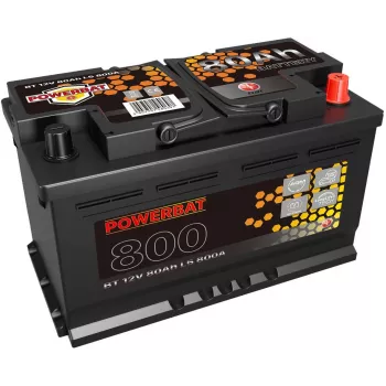 POWERBAT L4 12V 80Ah AGM Start-Stop baterie